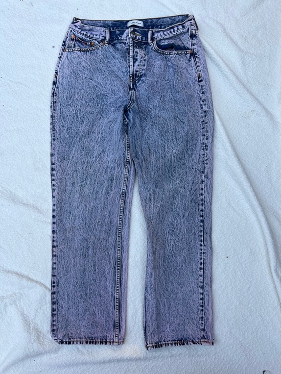 Teddy Fresh Denim - Teddy Fresh Acid Wash Straight Leg Jeans | Size 32